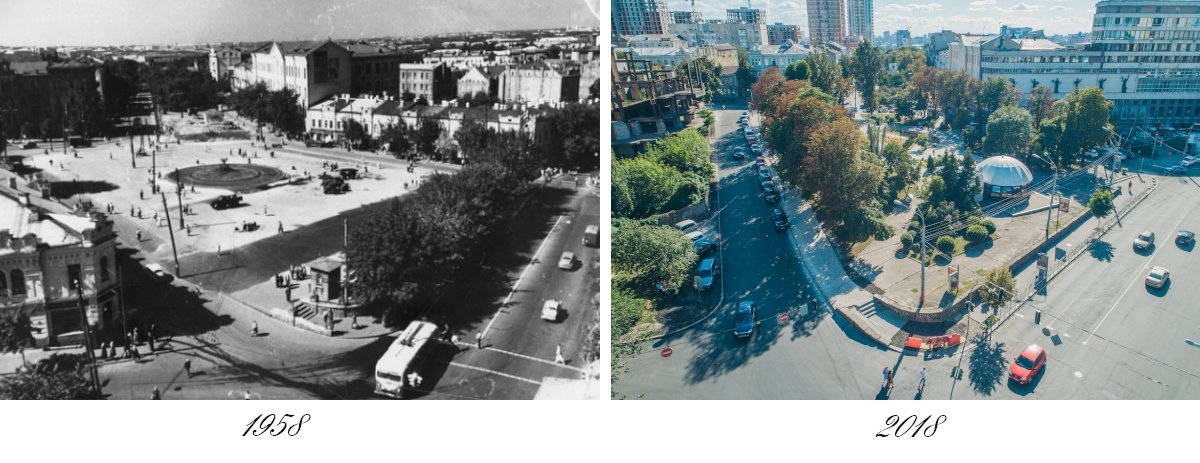 Когда Киев был огражден каменной оградой, здесь располагались ворота, открывавшие путь во Львов