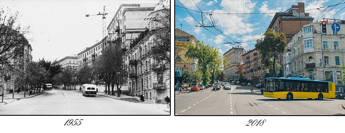 Большие хуторы с невзрачными зданиями заменили двухэтажные кирпичные дома