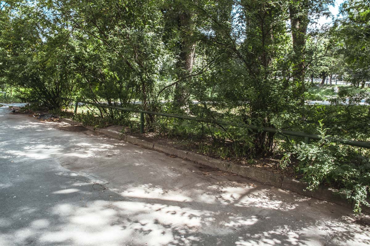 Место, где стоял Peugeot