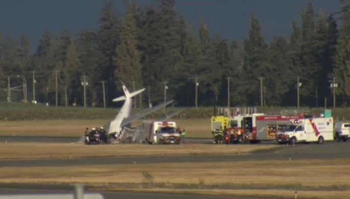 В Канаде на авиашоу Abby Airshow в аэропорту Абботсфорда разбился самолет