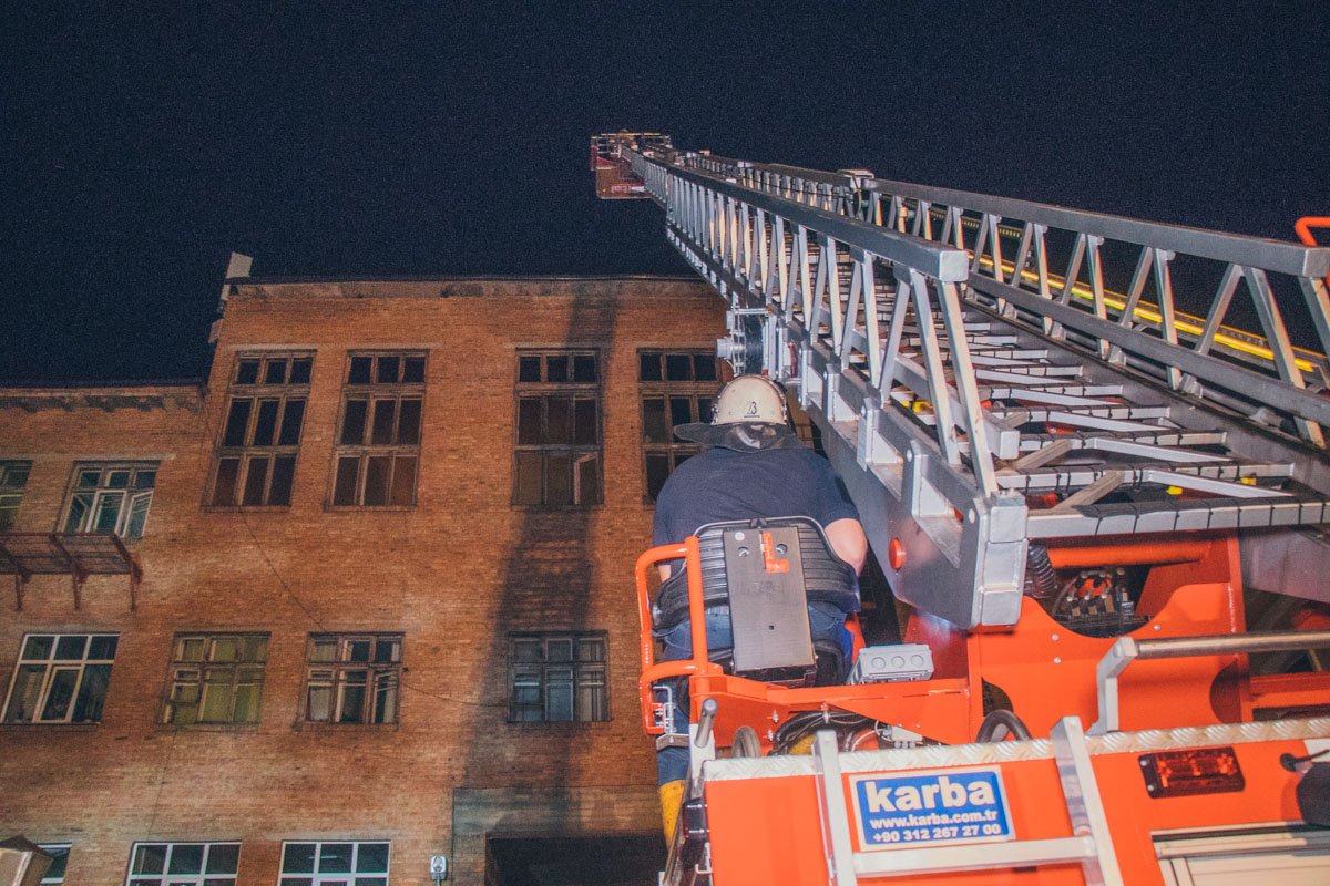 Горела Киевская городская клиническая больница №15