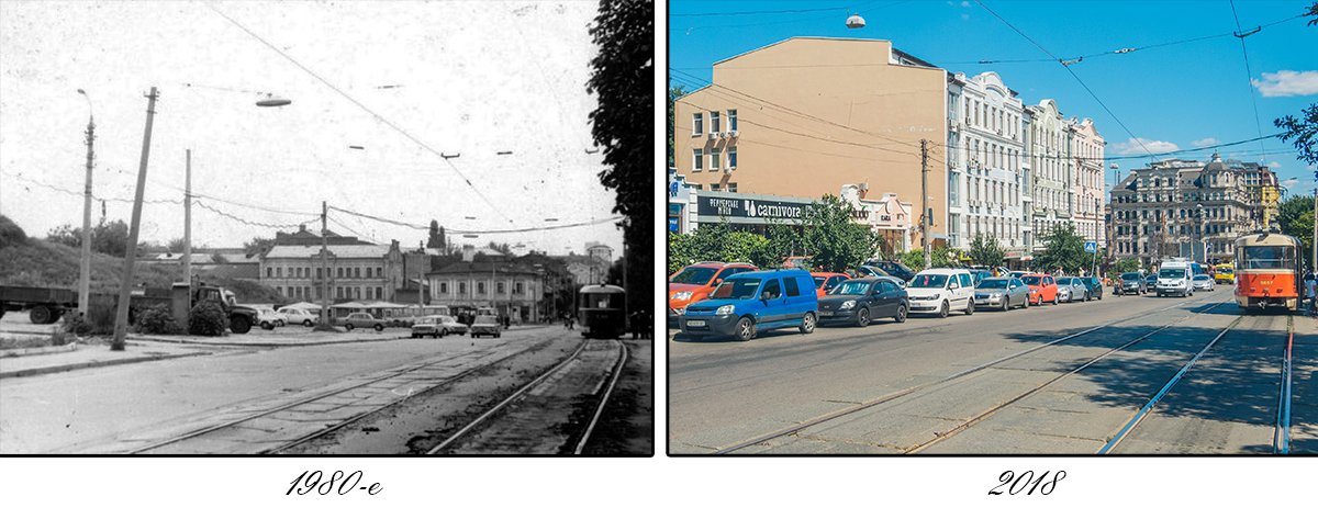 Прогуливаясь по Нижнему Валу, словно попадаешь в прошлое 
