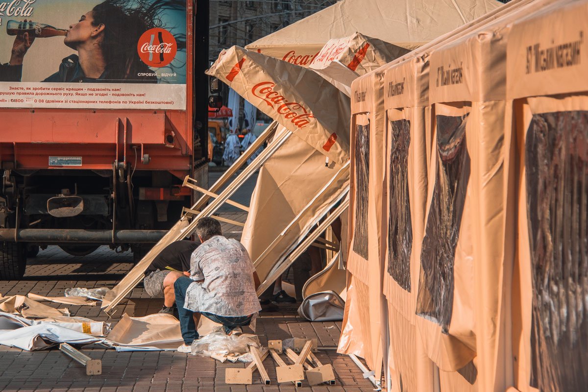 В субботу, 18 августа, ярмарка на Крещатике будет работать с 9:00 до 18:00