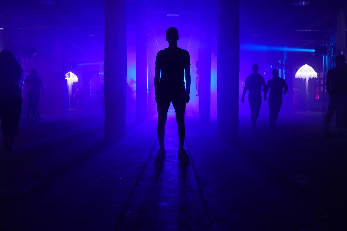 Такое яркое световое шоу запомнится надолго!