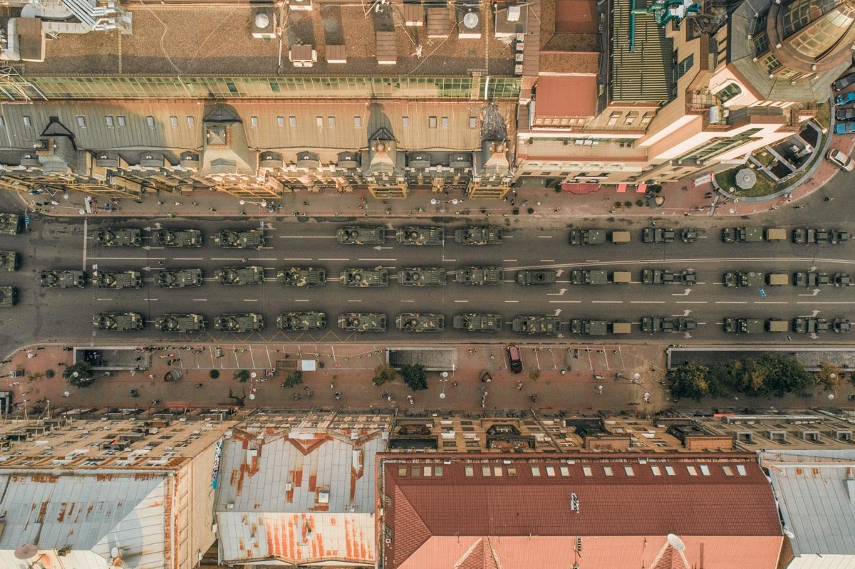 Репетиция в самом разгаре