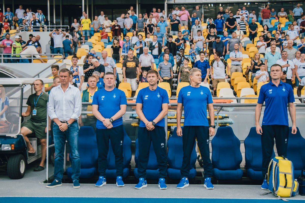 Тренерский штаб киевлян
