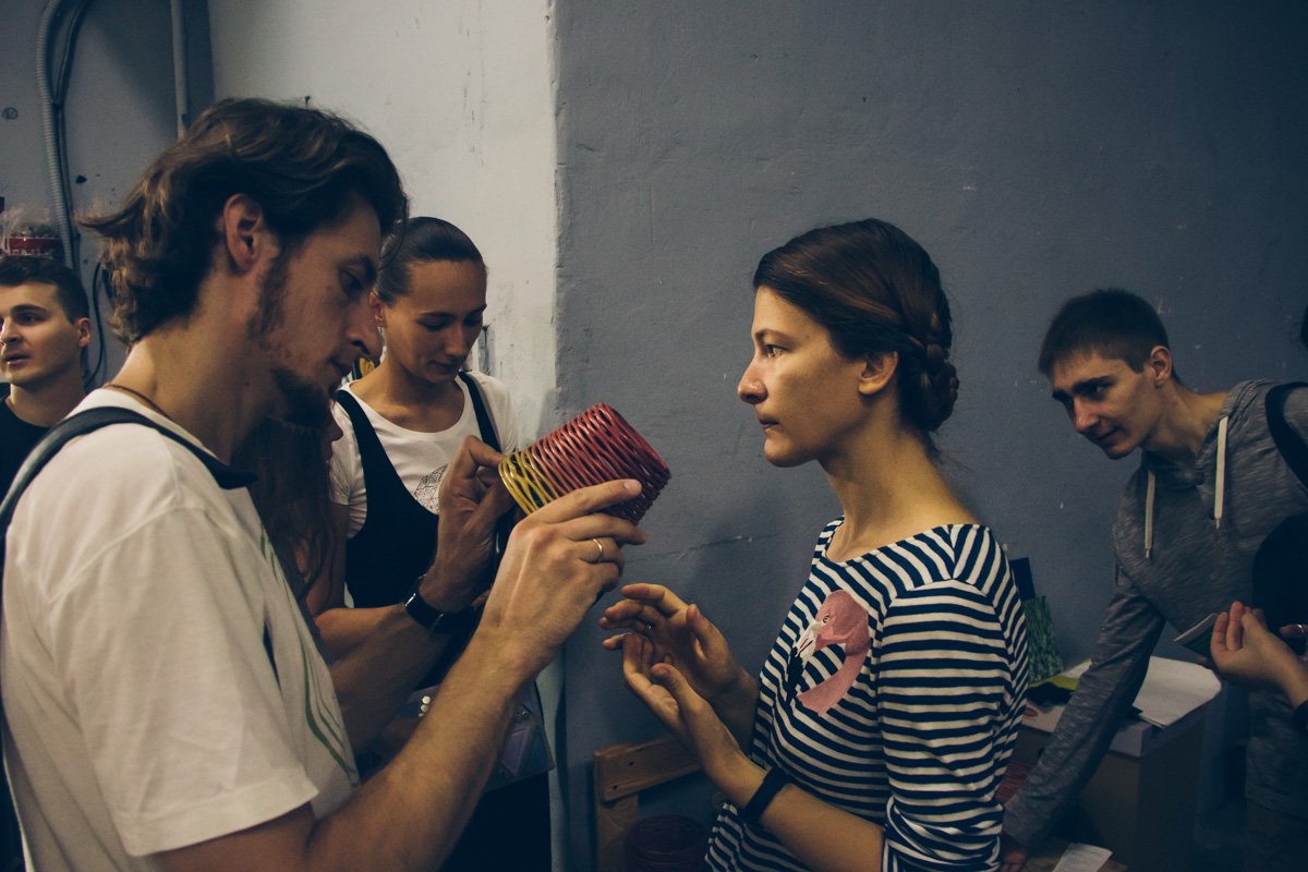 Горшочек, сделанный из вторсырья Горшочек, сделанный из вторсырья