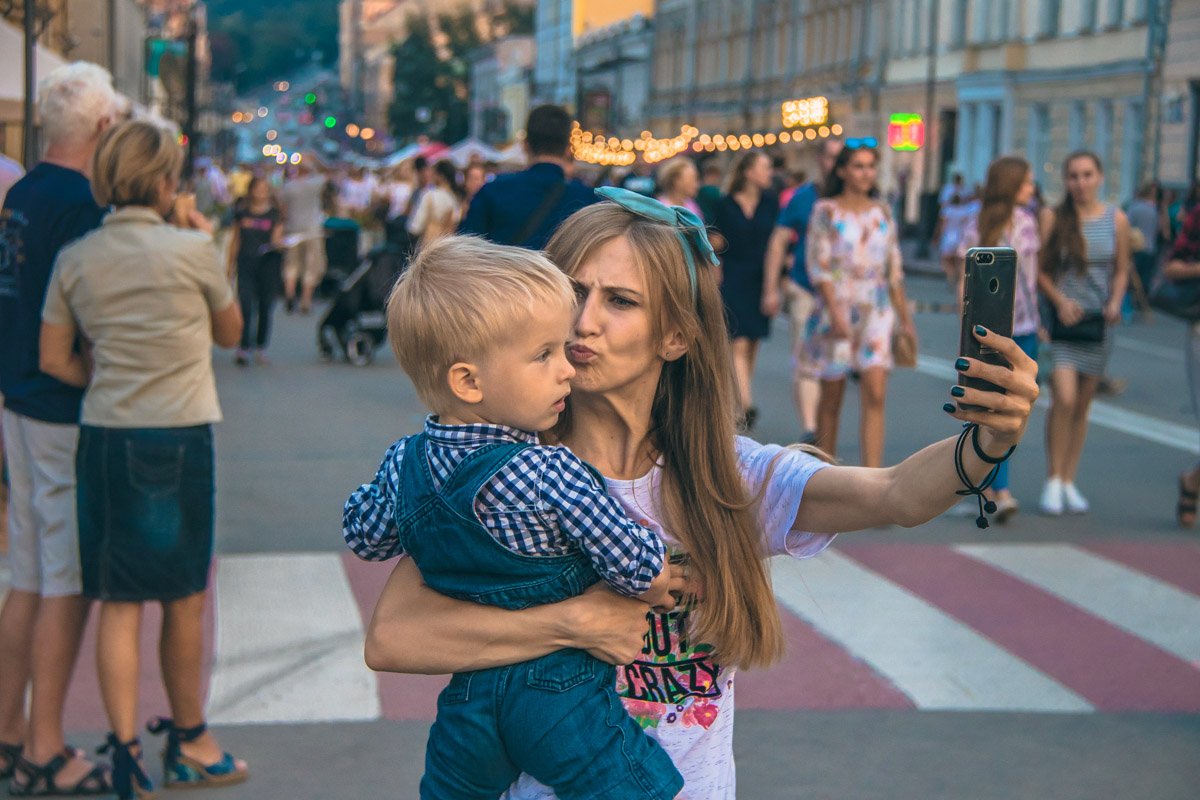 Селфи с лучшим мужчиной в ее жизни Селфи с лучшим мужчиной в ее жизни