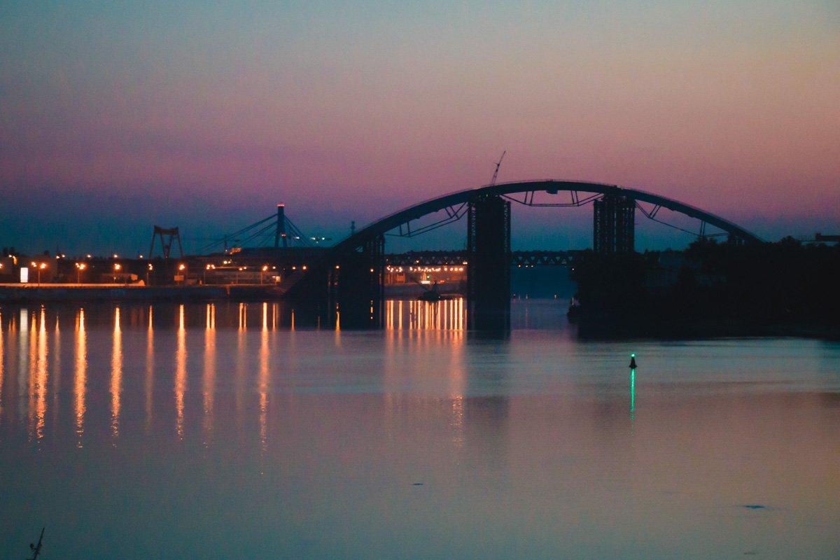 Просыпается Подольский мост