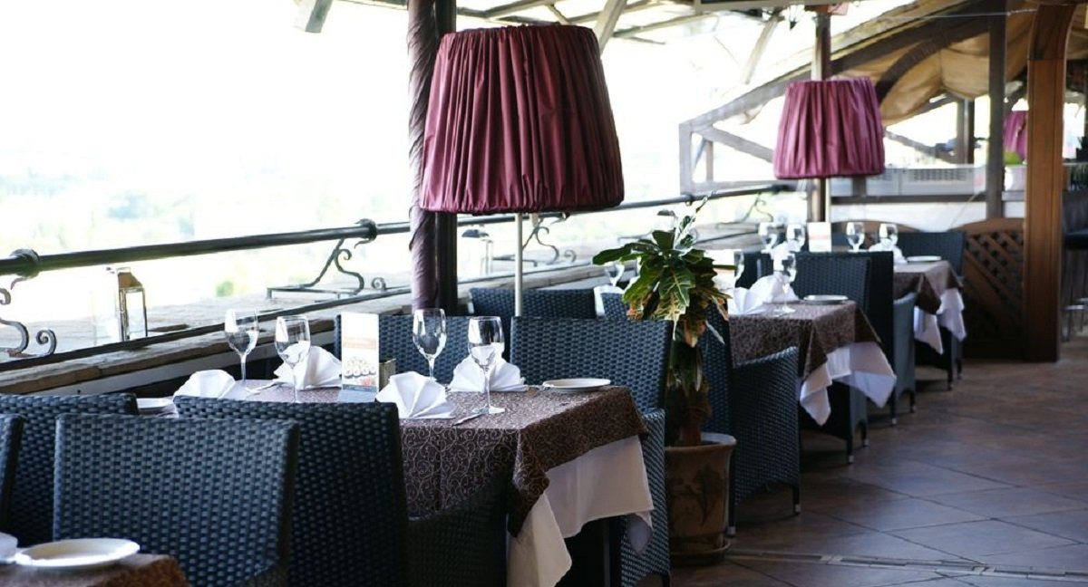 Название ресторана "Панорама" говорит само за себя