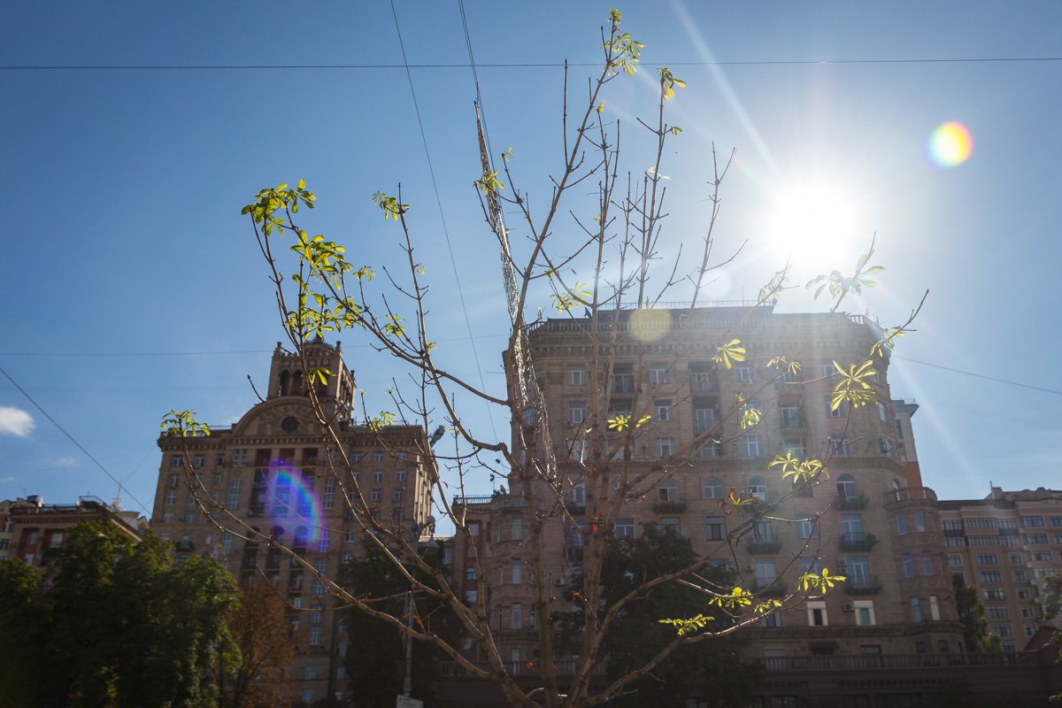 Конец лета был особенно жарким