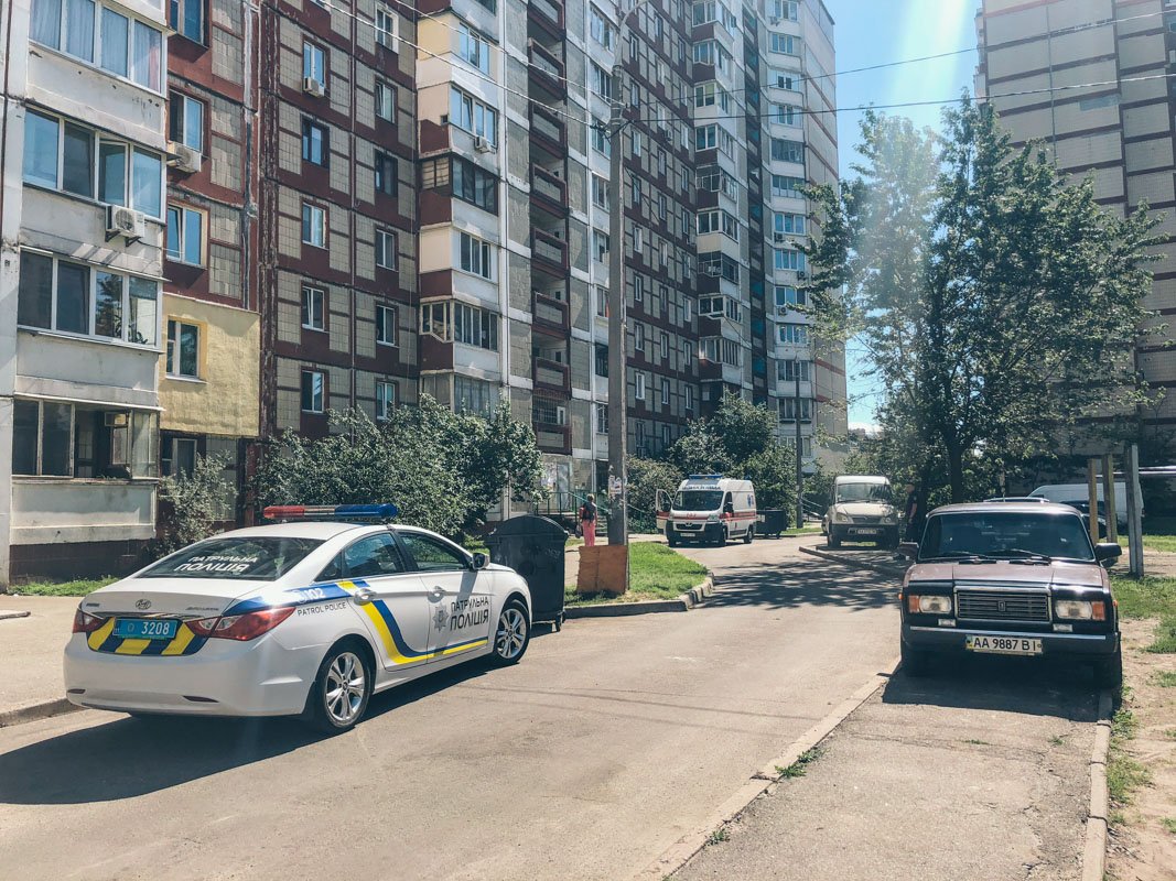 В Киеве на проспекте Маяковского горела квартира