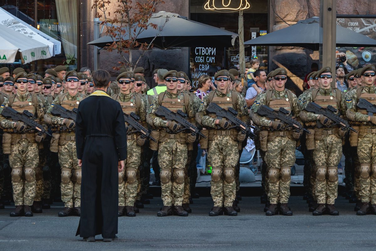 На Крещатике 4 раз репетируют