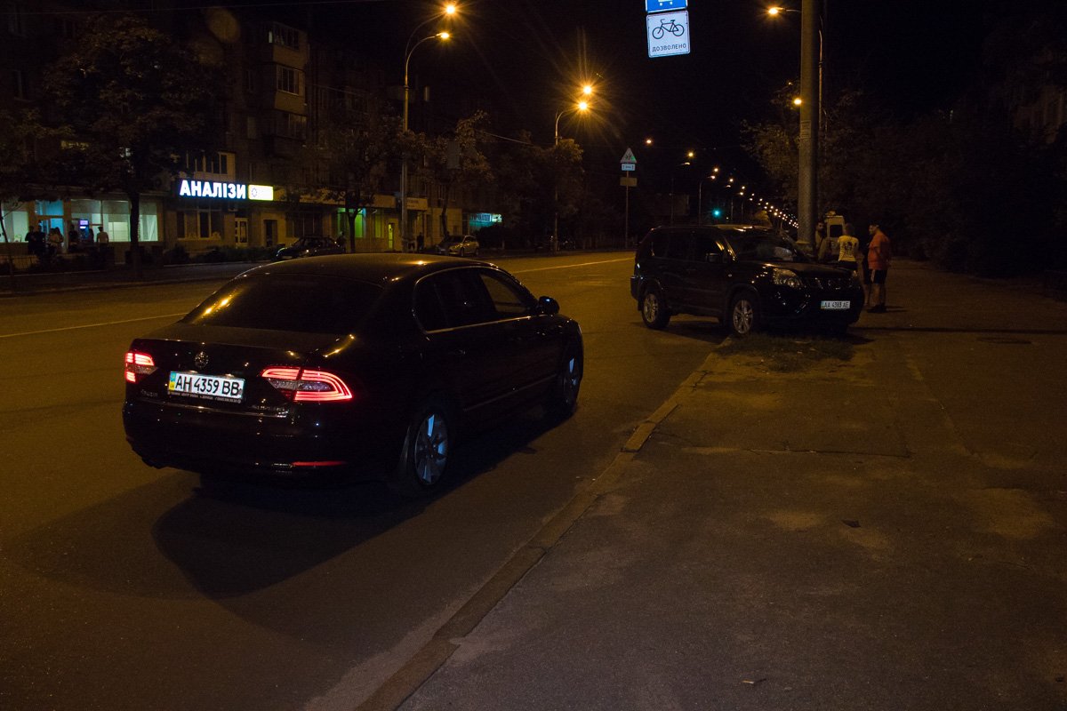 Оба автомобиля двигались по проспекту Мира со стороны Дарницкой площади