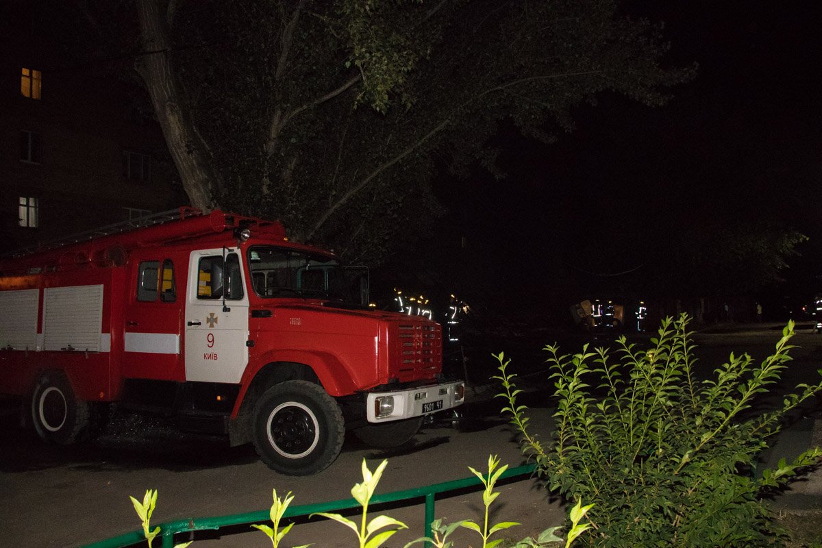 На улице Машиностроительной, 34 произошел пожар