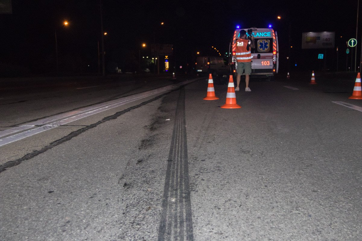 Водитель пытался уйти от столкновения