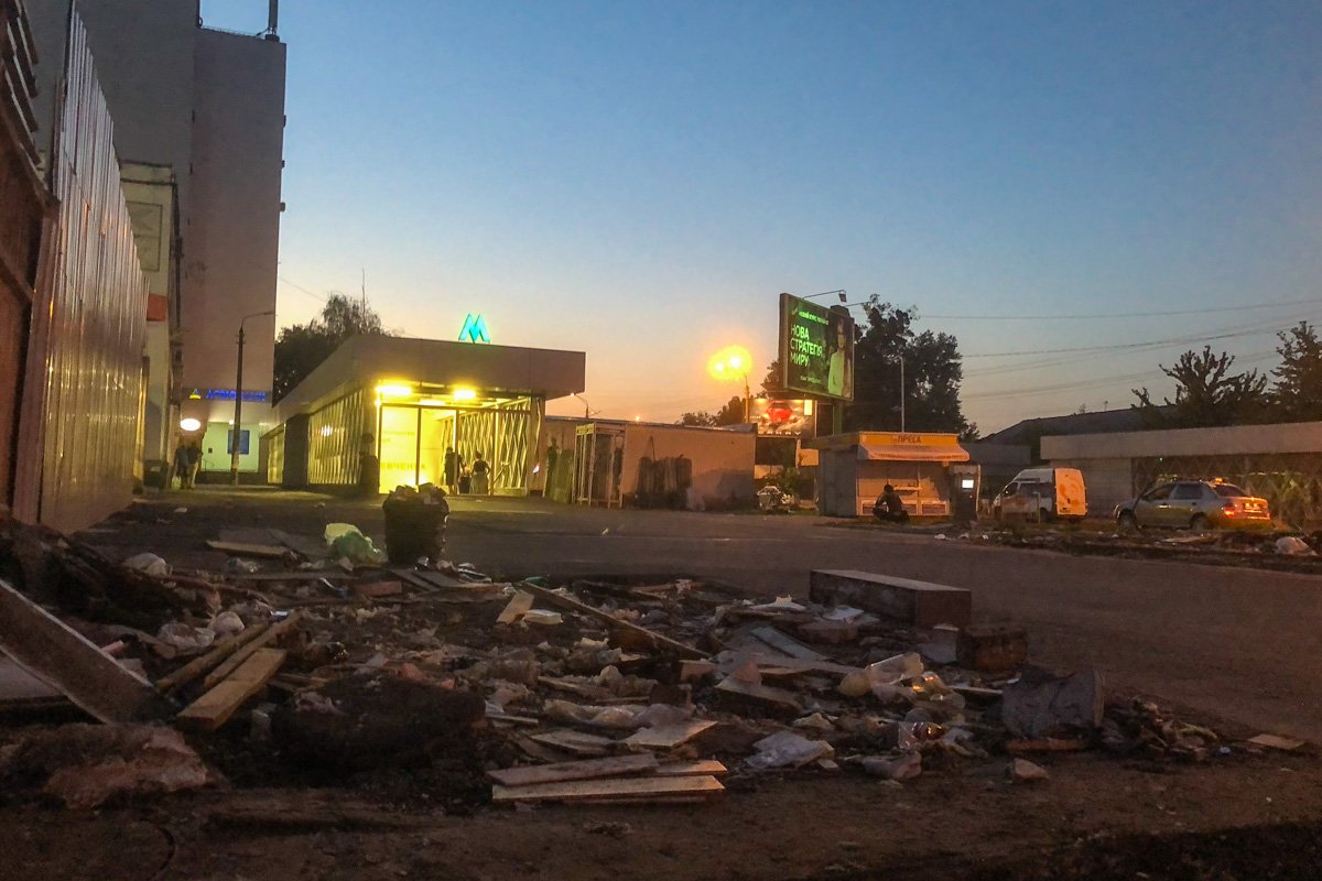 Теперь дорога в подземку стала шире