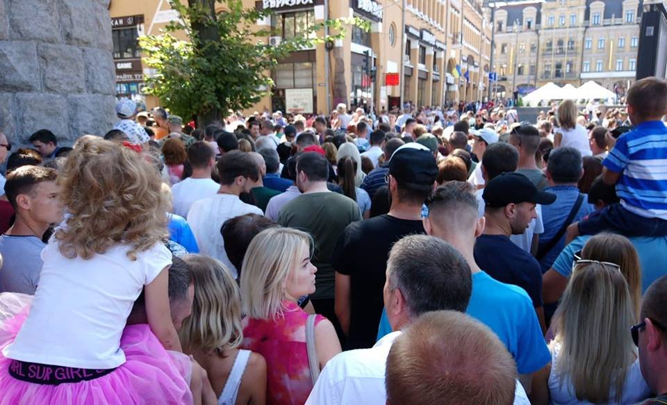 Пробка в центре Киева