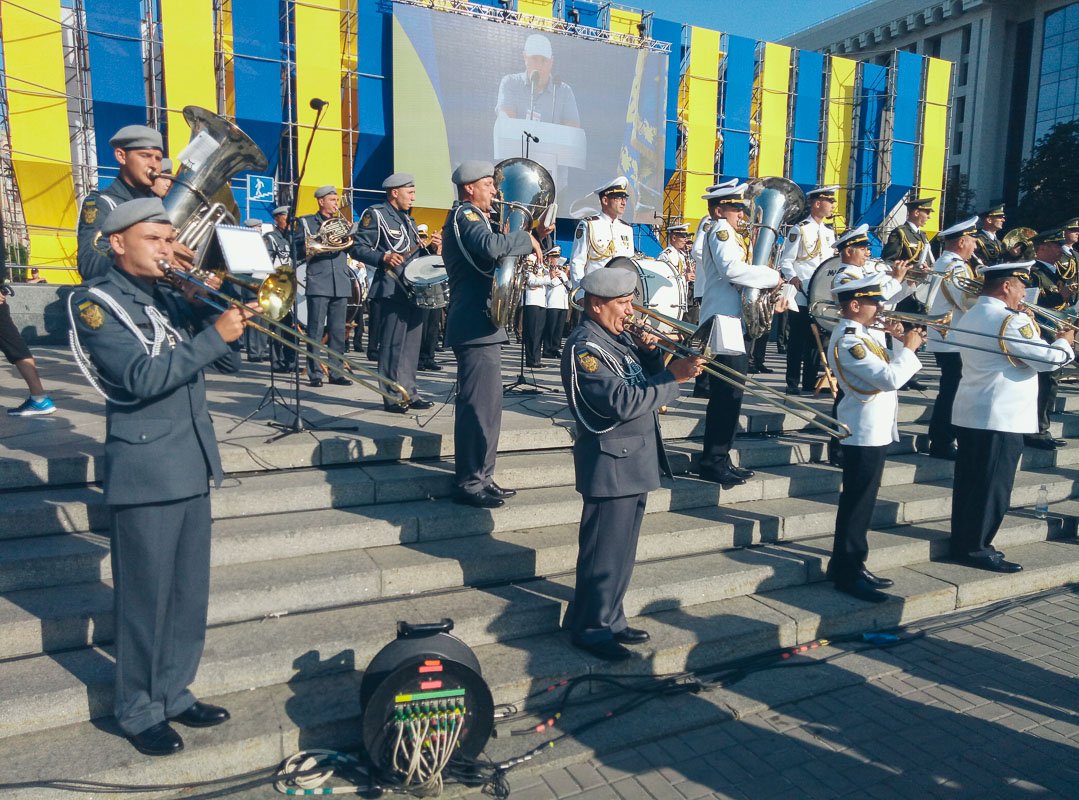 Подготовка к параду