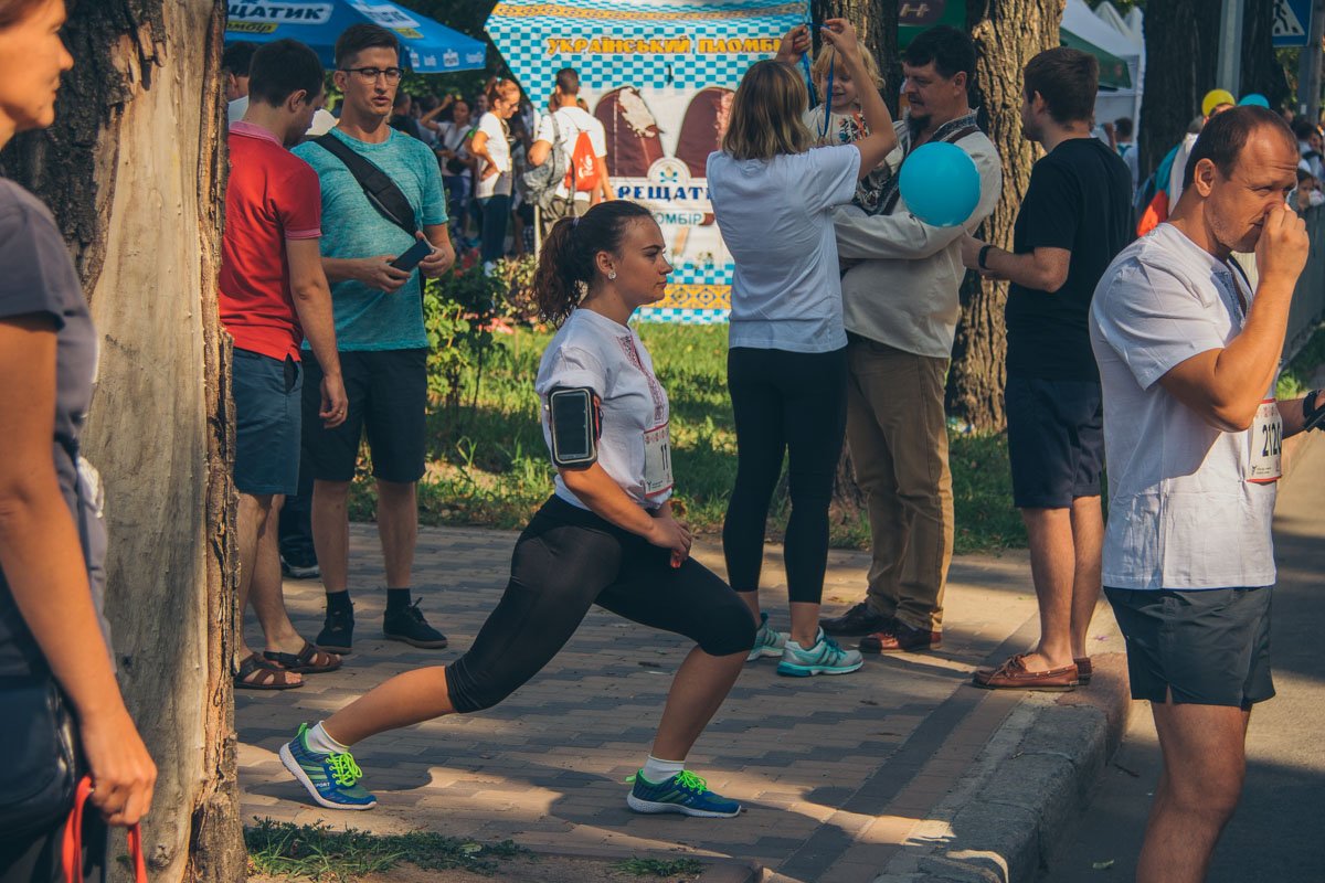 Разминка перед забегом Разминка перед забегом