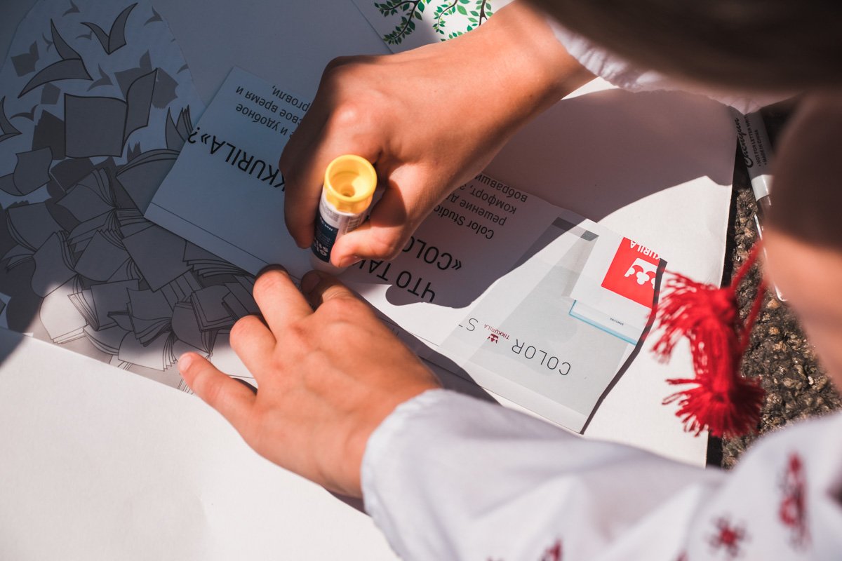 Яркий коллаж сделать просто