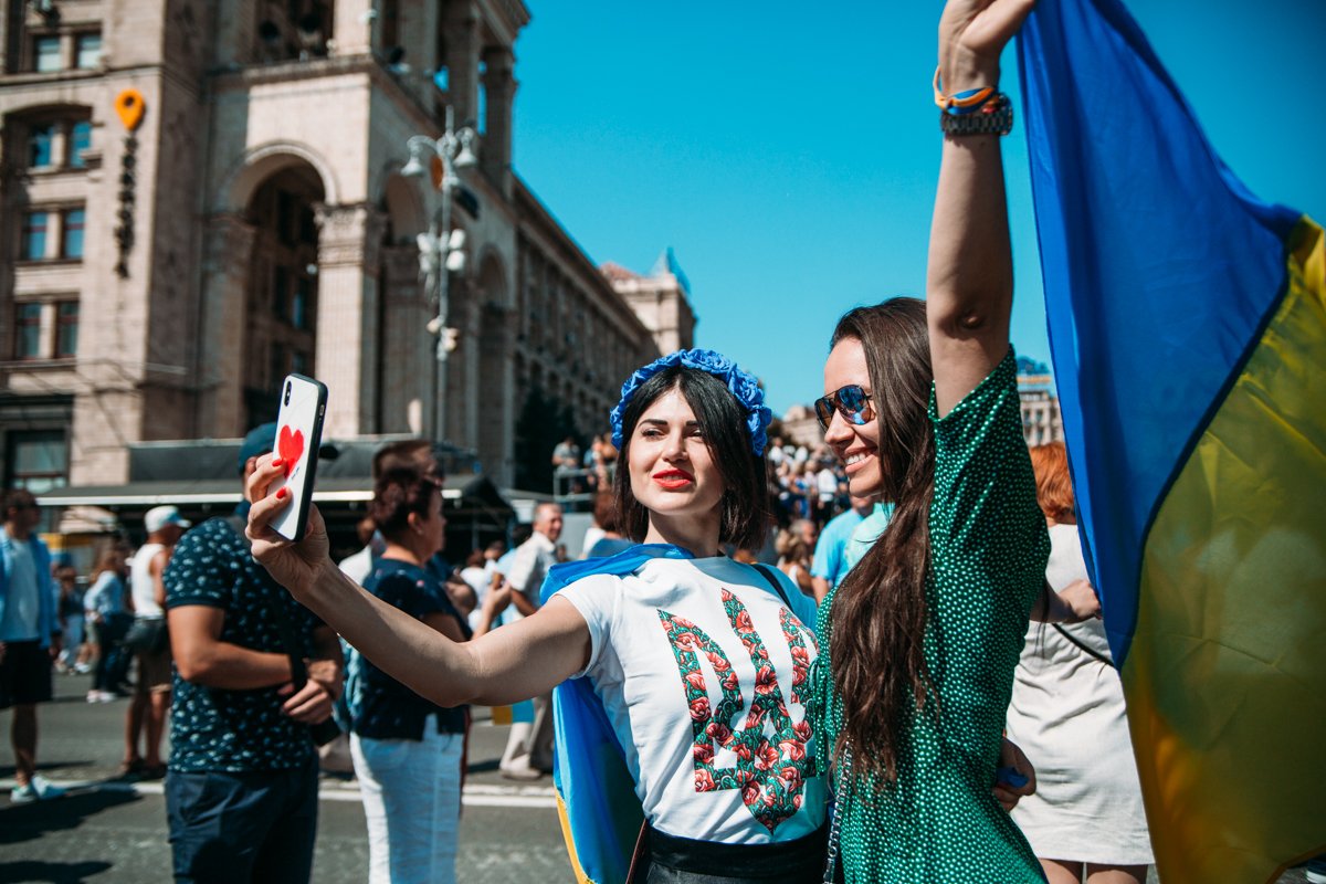 Яркое же у них получится фото на память 