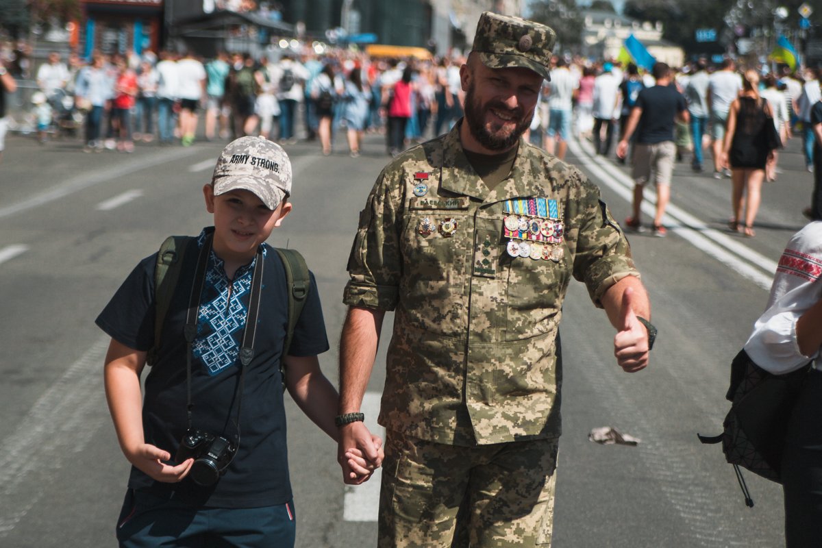Сын может гордиться своим папой