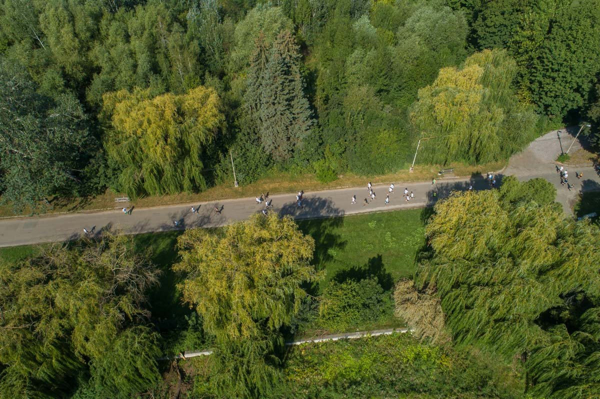 Забег был в 5 километров