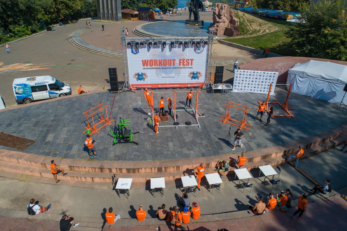 Workout-фестиваль с высоты