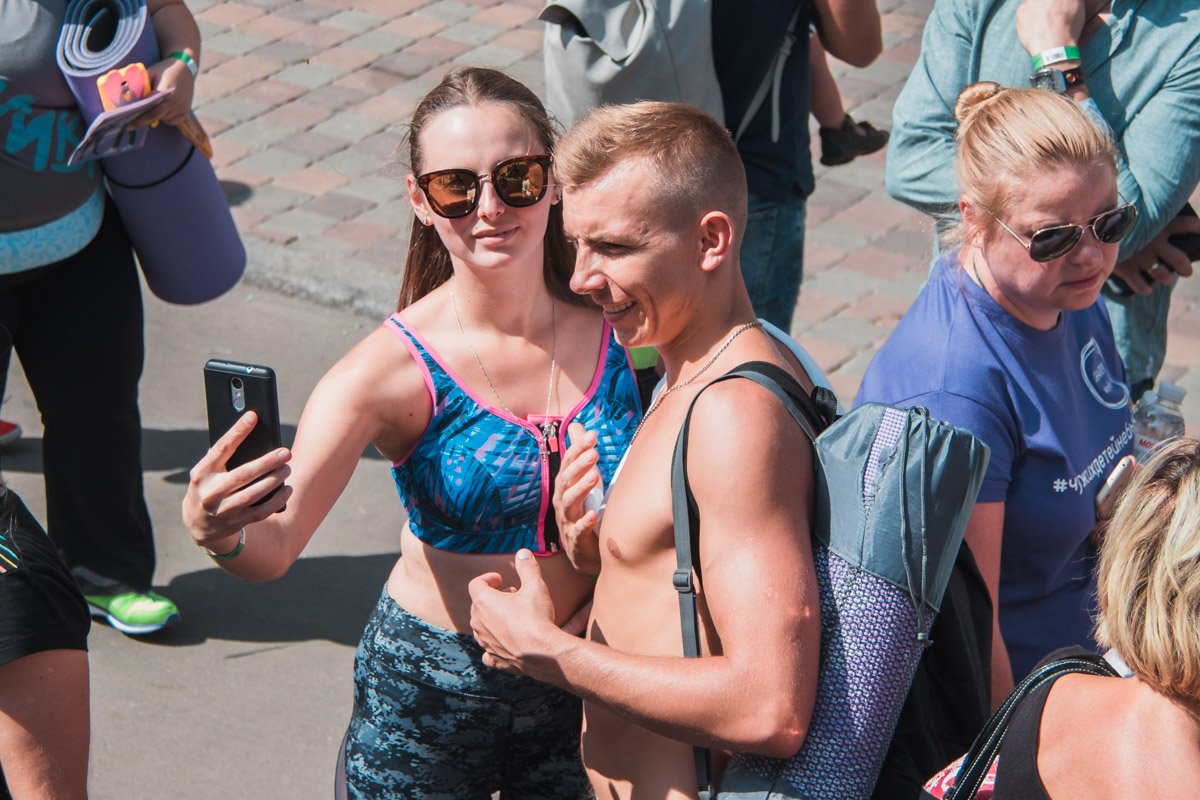 Летнее "здоровое" селфи