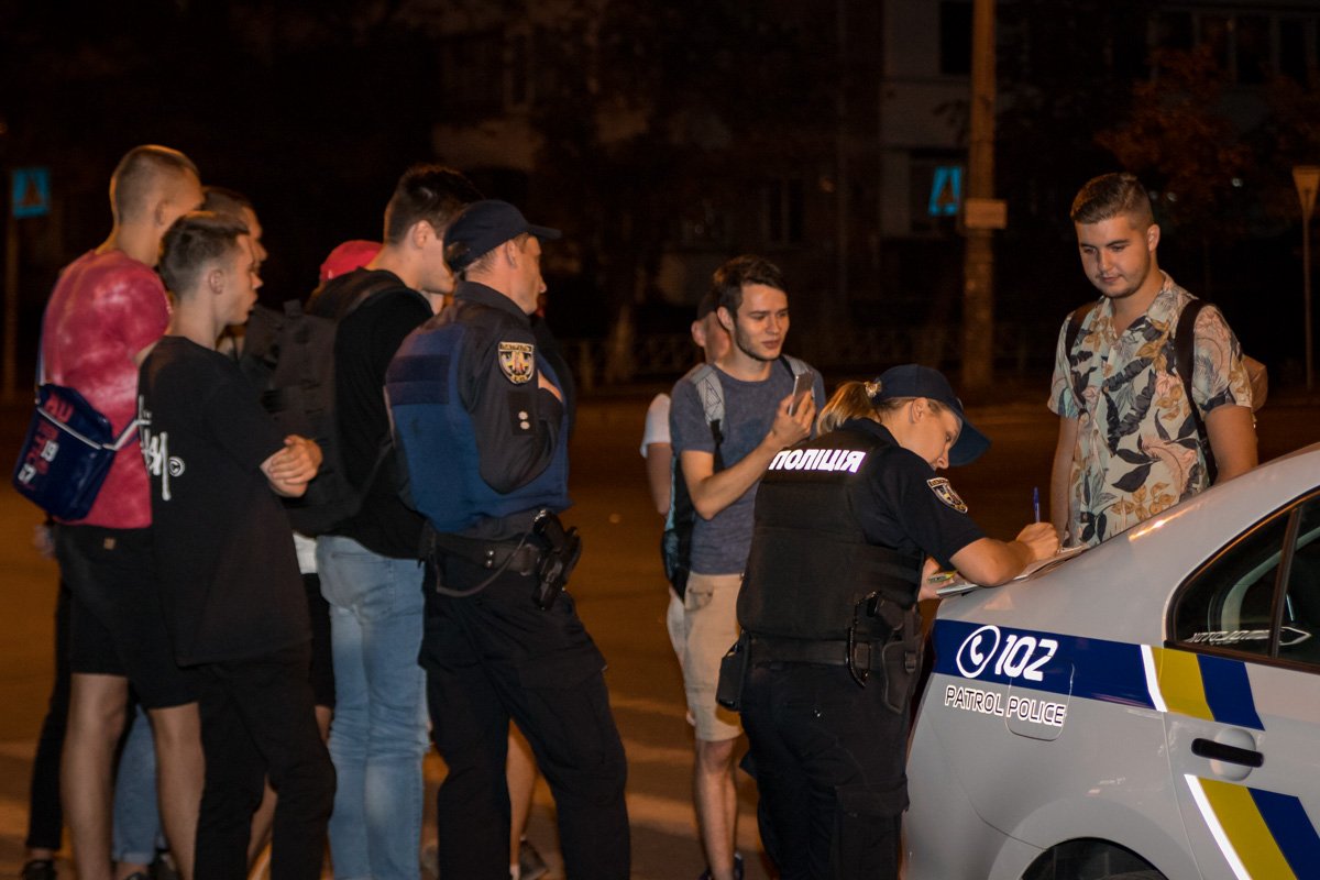 На самых отчаянных составляли протоколы