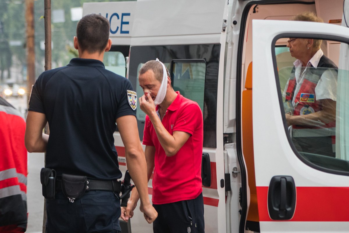 Пострадавшего госпитализировали в больницу