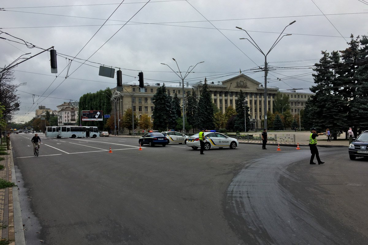 Часть Воздухофлосткого проспекта перекрыта Часть Воздухофлосткого проспекта перекрыта