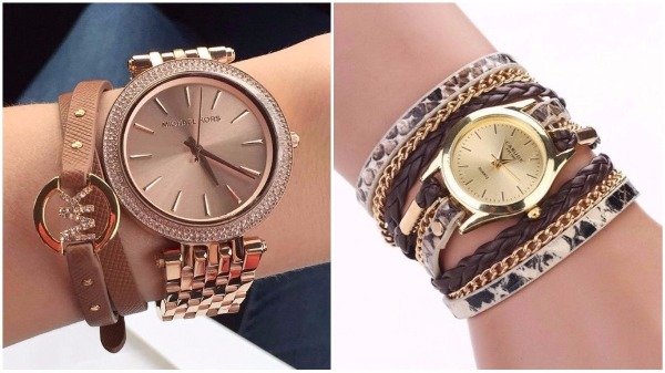 Длинный ремешок, обвивающий запястье несколько раз - стильно и изящно Длинный ремешок, обвивающий запястье несколько раз - стильно и изящно