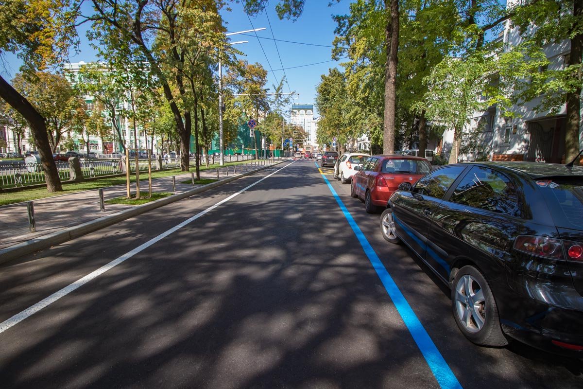 28 августа улицу Леонтовича открыли после капитального ремонта