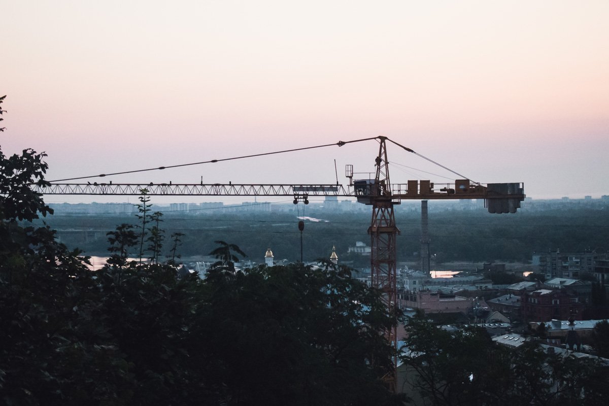 Куда же Киев без непрекращающихся строек