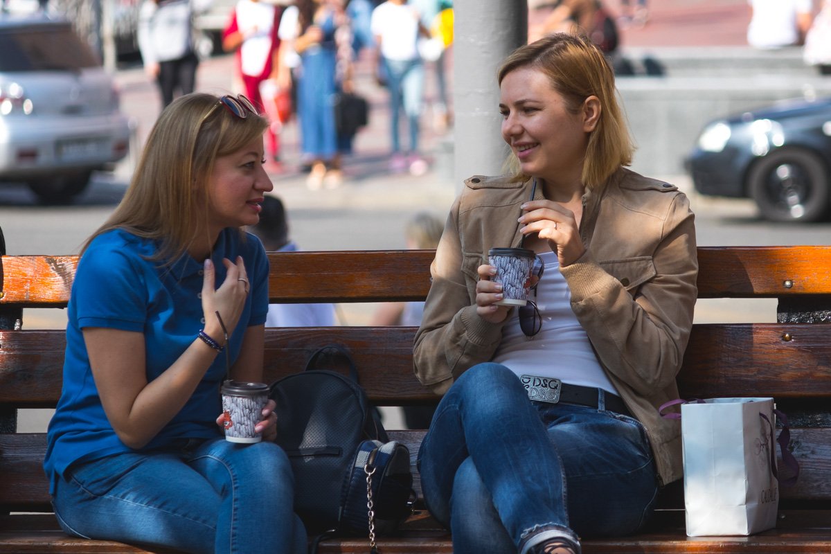 ... Я тебе честно говорю, в этой кофейне самый вкусный кофе