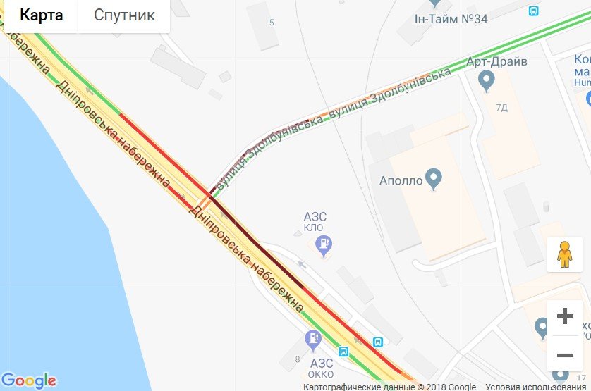 На месте ДТП образовалась пробка