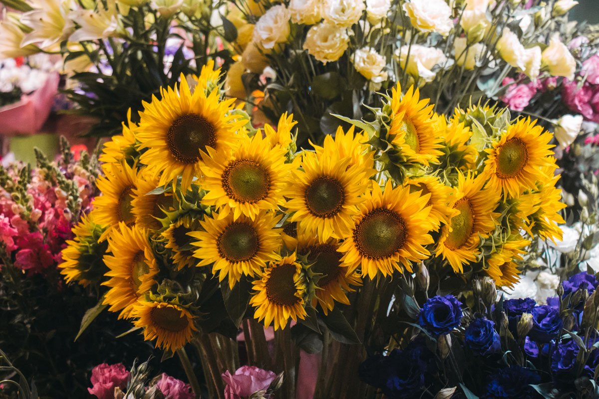 В понедельник цветочники и ожидают основной поток заботливых родителей