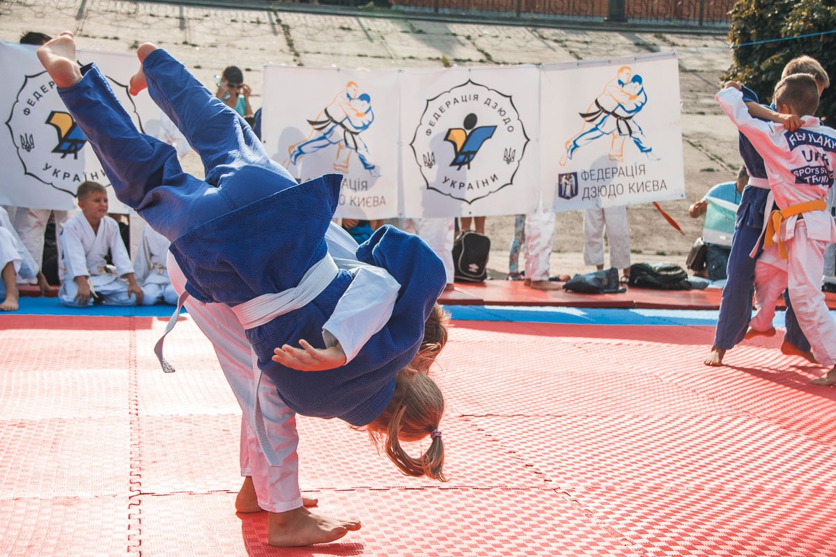 Будущие звезды дзюдо