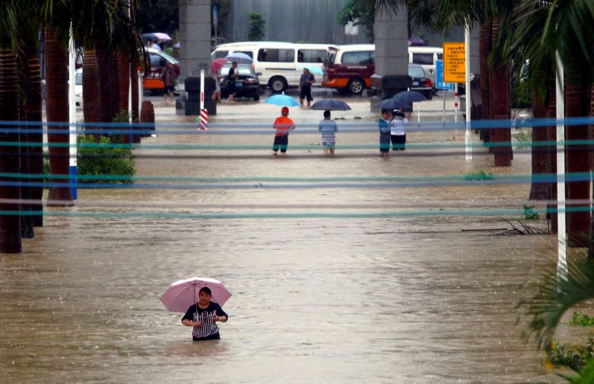Смертельные ливни в Китае Смертельные ливни в Китае
