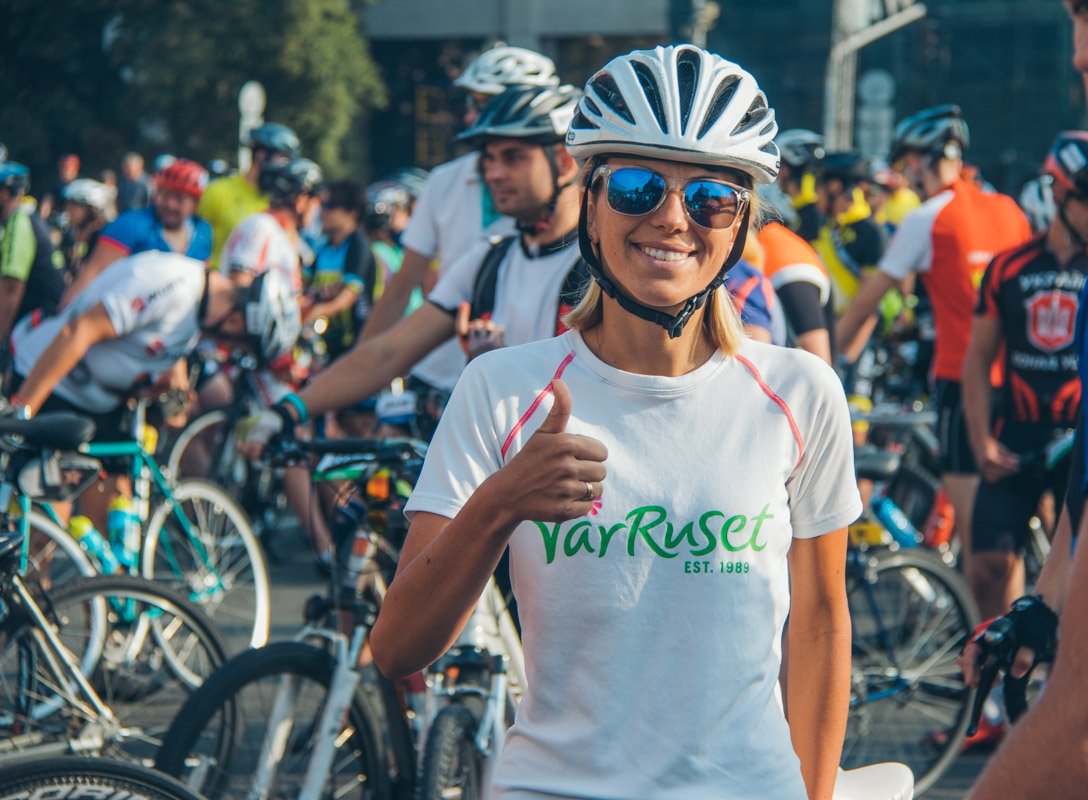 Цель такой гонки - популяризация здорового образа жизни и экологического вида транспорта