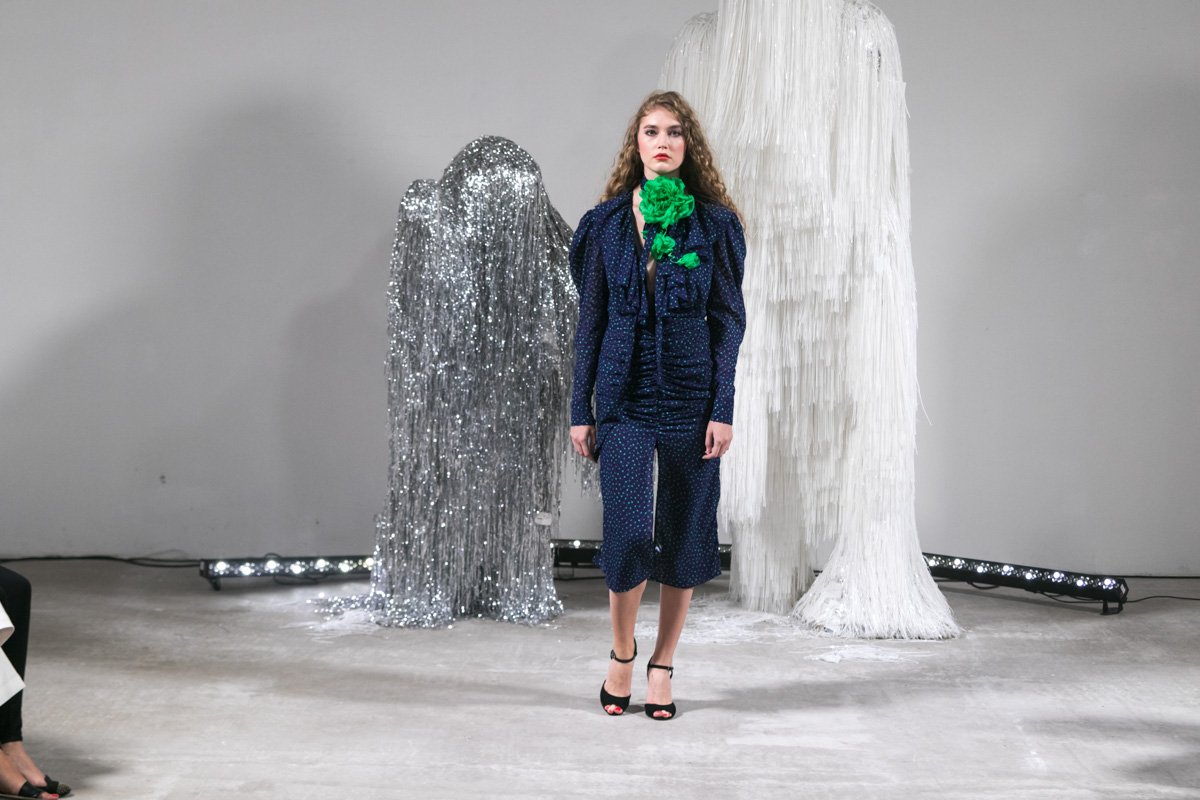 Горох, банты, жакеты - стиль 80-х возвращается 