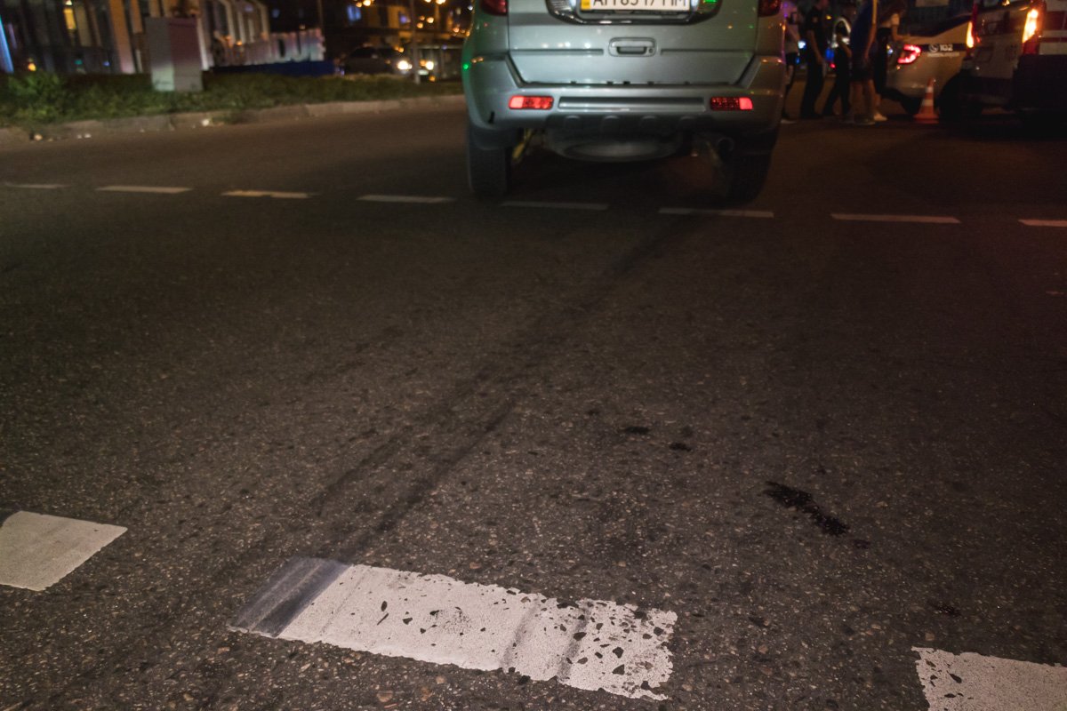 Водитель пытался оттормозиться до последнего Водитель пытался оттормозиться до последнего