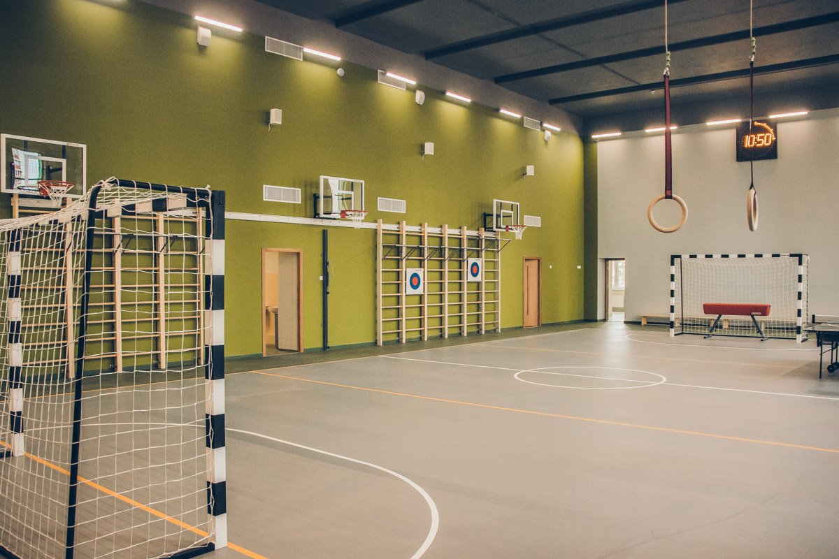 Вот так выглядит спортзал