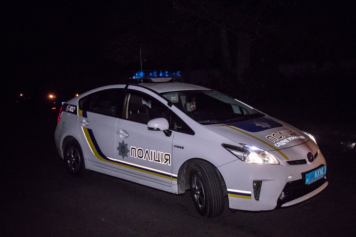 На месте работала патрульная полиция На месте работала патрульная полиция