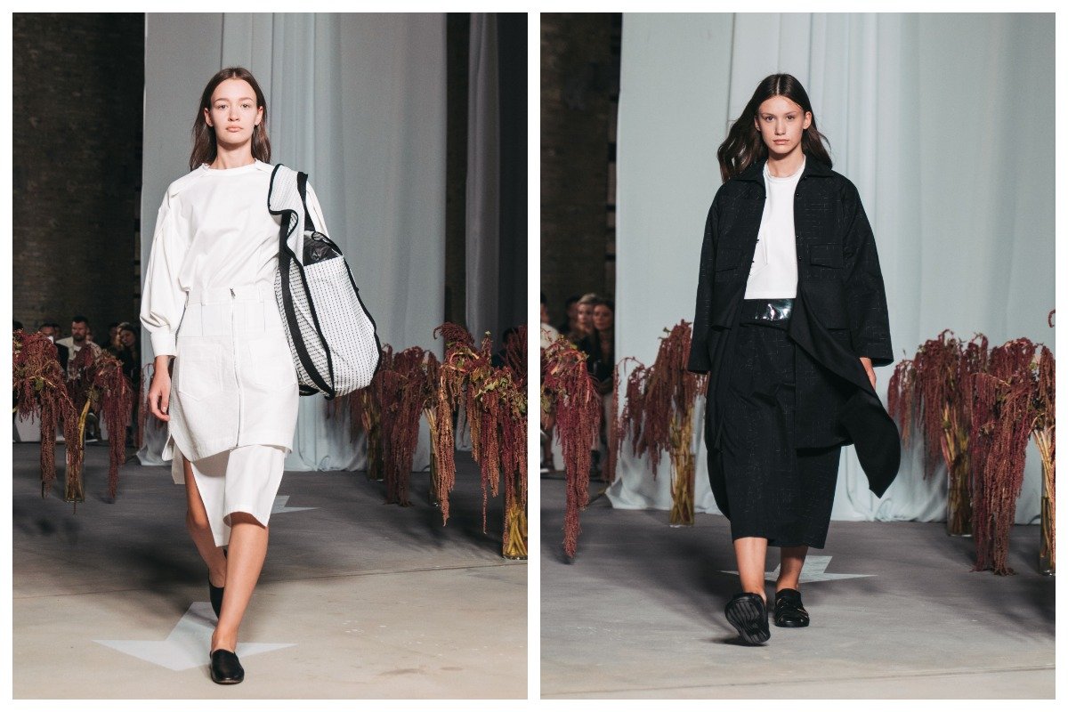 Легкие трэнчи в комбинации с жилетами, которые можно носить на две стороны являются бестселлерами коллекции