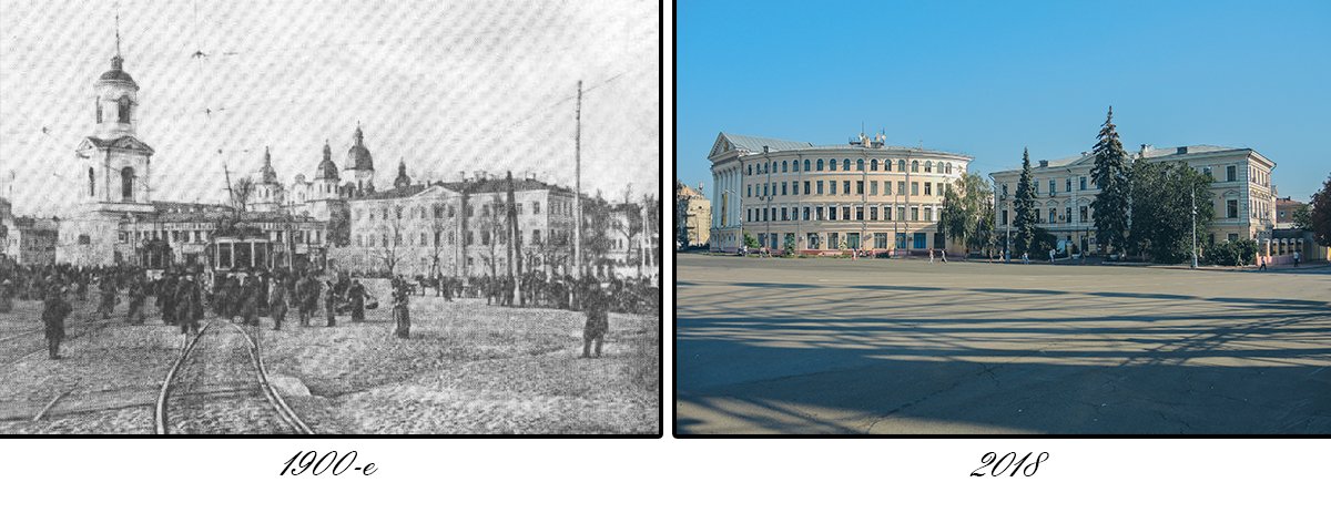 Нынешнее название возникло из-за того, что купцы Киева заключали контракты именно на этой площади