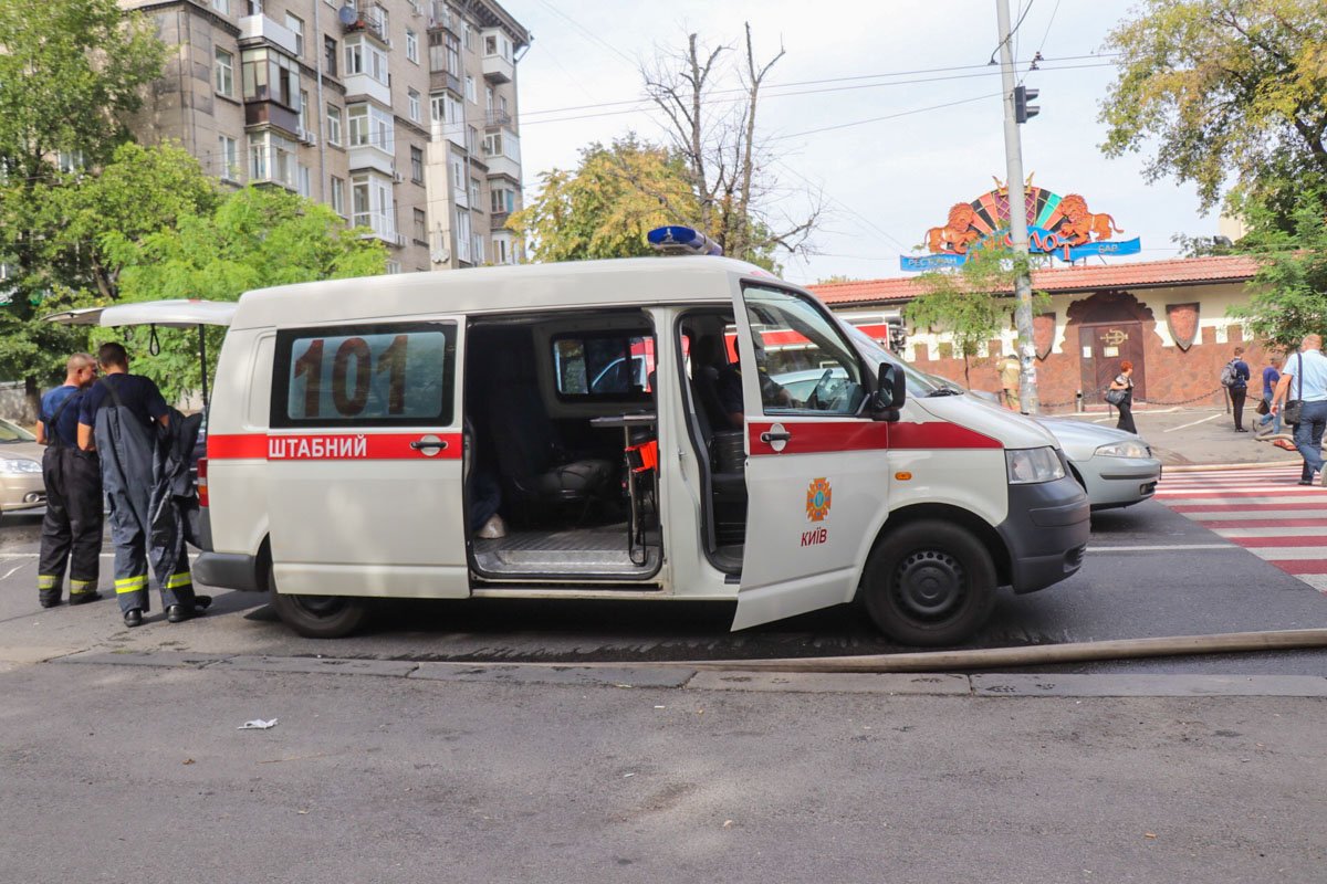 В 14:56 пожар был ликвидирован