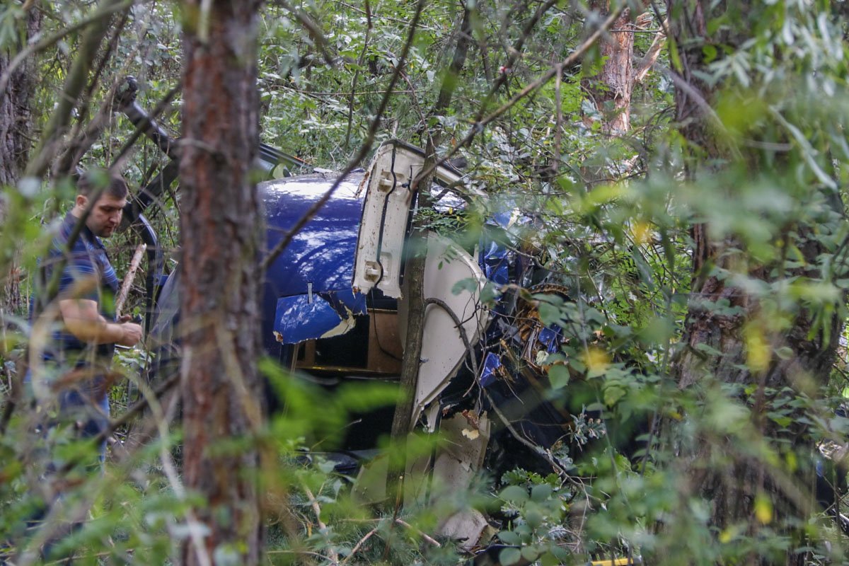 Упавший вертолет принадлежит частной фирме Упавший вертолет принадлежит частной фирме